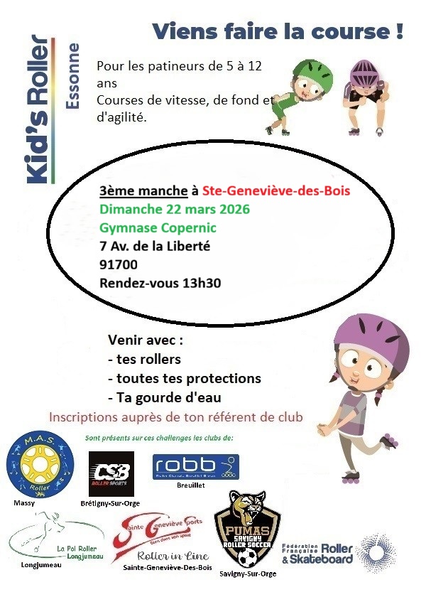 Kid's roller en Essonne
